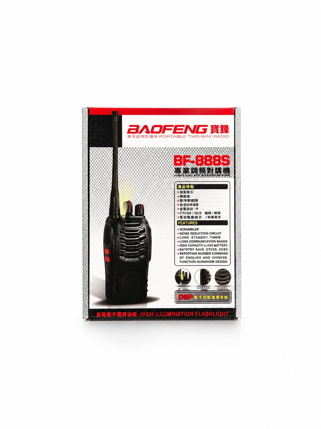 Baofeng Walkie Talkies BF-888S Rechargeable Two-Way Radios for Adults and child