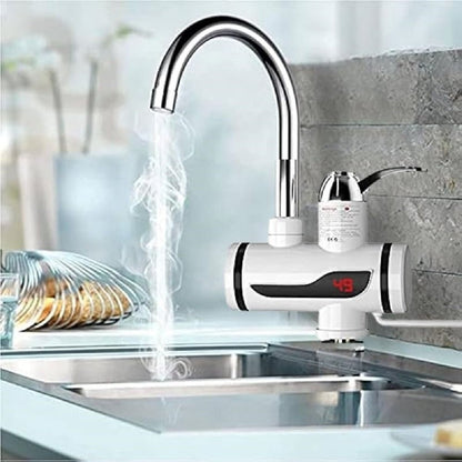 Instant electric heating water faucet