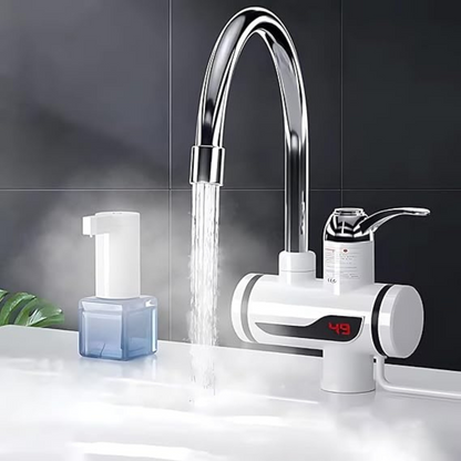Instant electric heating water faucet