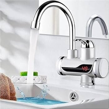 Instant electric heating water faucet
