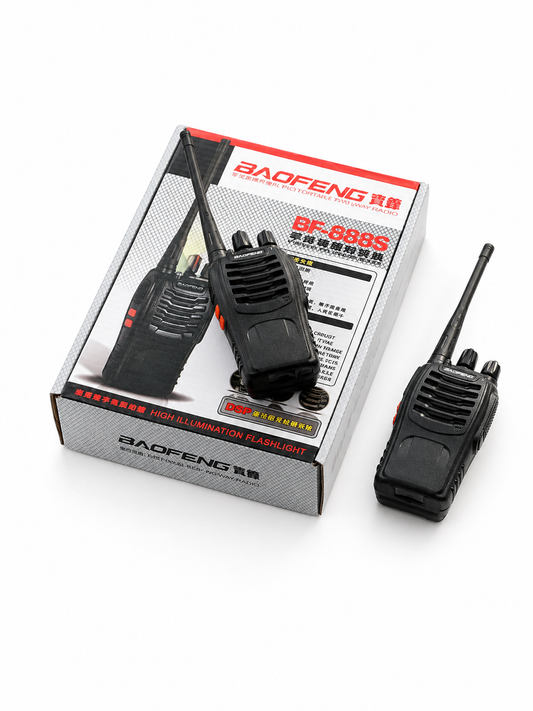 Baofeng Walkie Talkies BF-888S Rechargeable Two-Way Radios for Adults and child