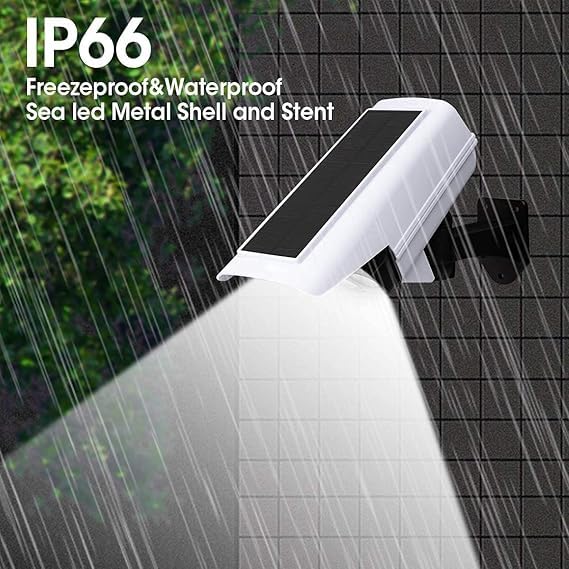 Camera Shape Solar Light Solar Sensor Light EcoFriendly NoCharger NoPower SolarSensor Light Three Speed Working Mode Intelligent Remote Control on Off Sensor 77 LEDlight Garden,Outdoor